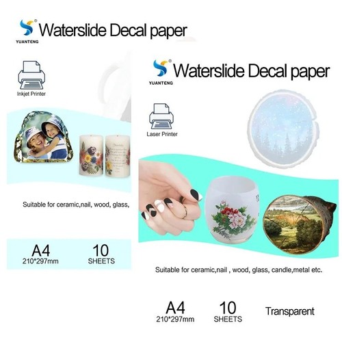 Sheets waterslide decal - a4,