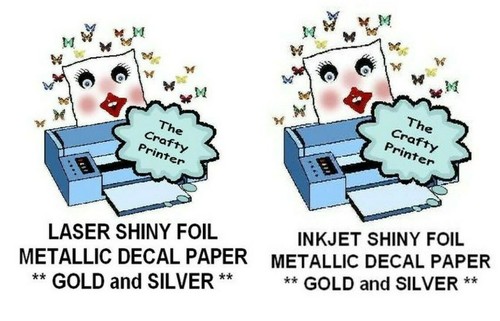 Carta decalcomania laser - decalcomania,